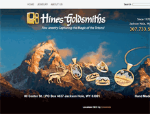 Tablet Screenshot of hines-gold.com